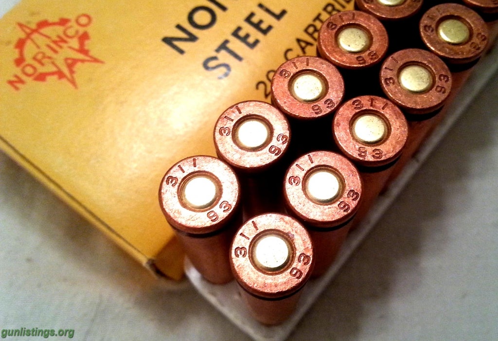 Ammo Norinco 20 Round Boxes 7.62x39mm
