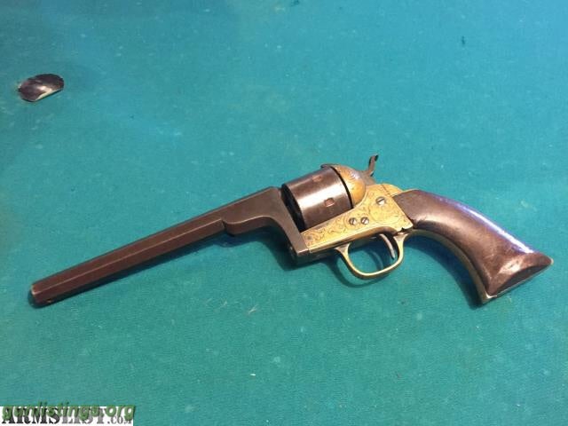 Collectibles Civil War D. Moore Revolver. 7 Shot
