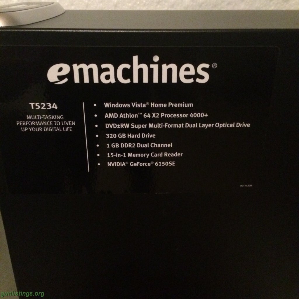 Misc E-machines Computer