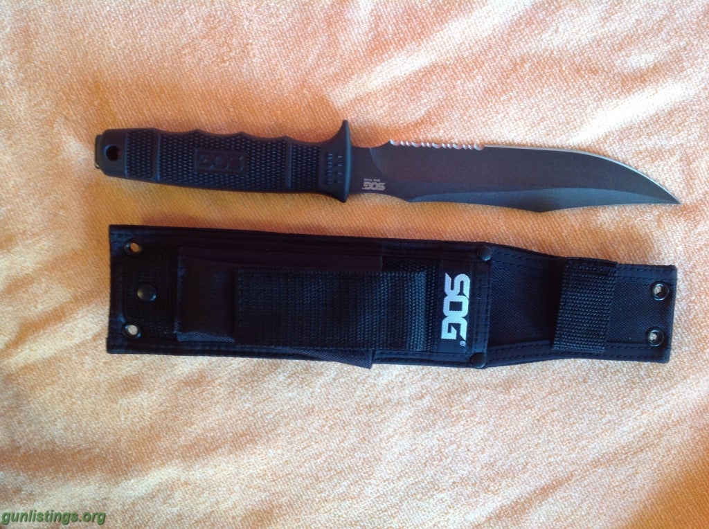 Misc Sog Seal Knife And Tomahawk