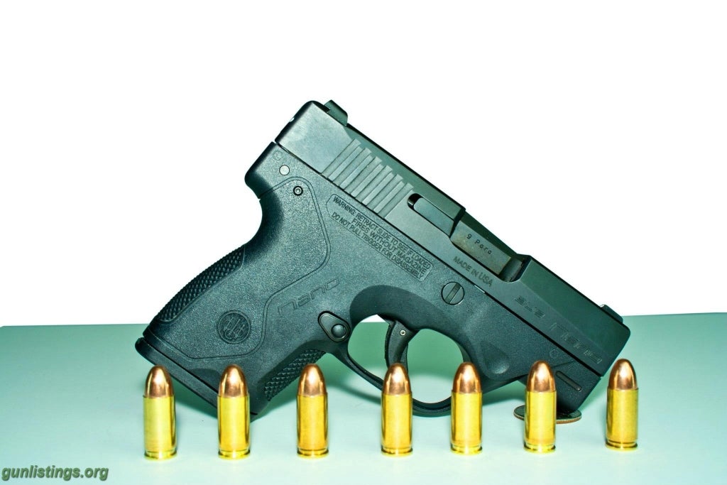 Pistols 9mm Beretta Nano