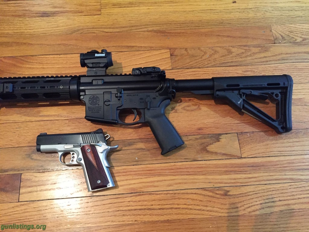 Pistols AR-15 And Kimber Deal