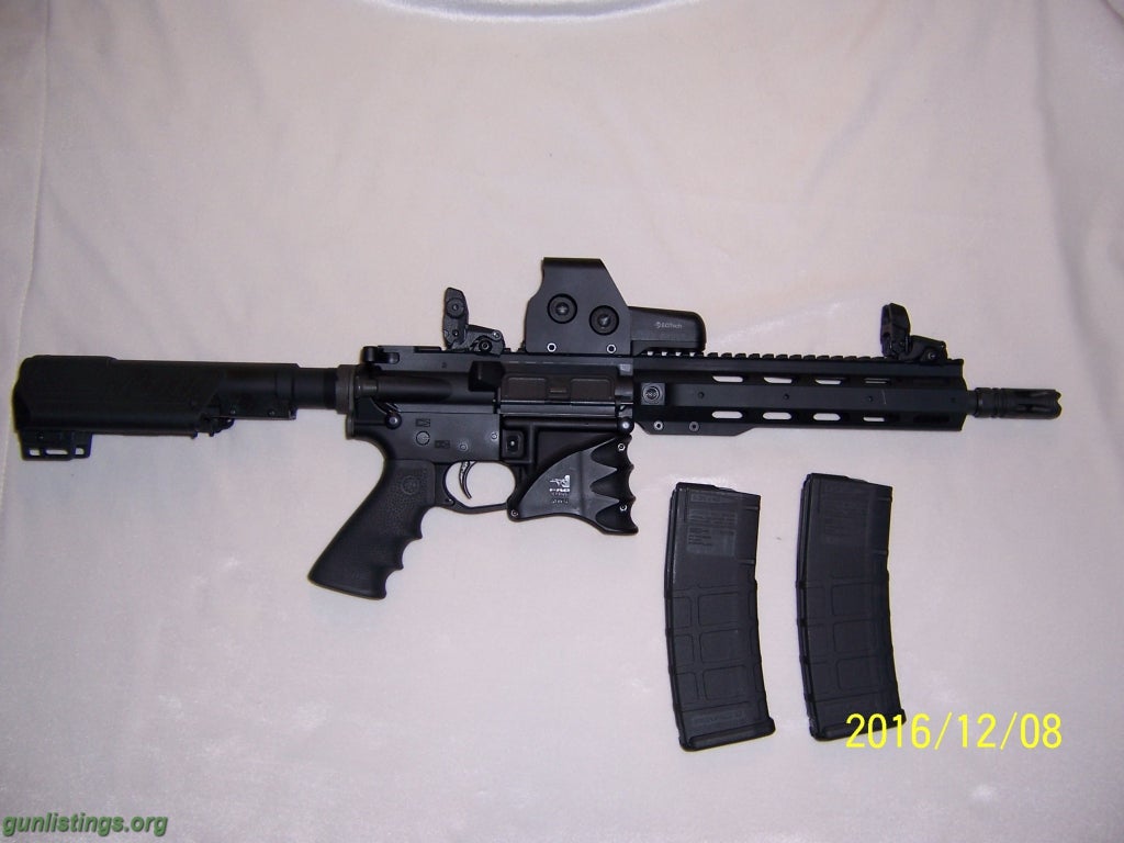 Pistols AR15 Pistol W / Optic