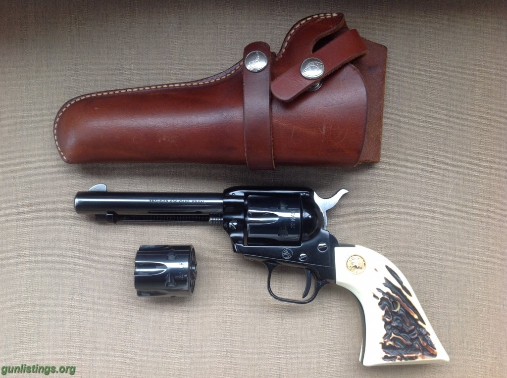 Pistols Colt Frontier Scout '62 Mag/LR 22 Cal