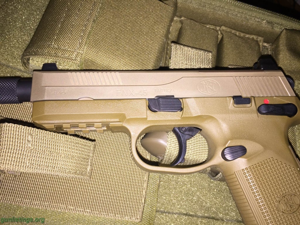 Pistols FNX 45 Tactical In FDE Trade/Sell