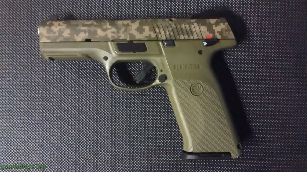 Pistols FS/FT Ruger SR9 Pro Digitize Camo Moly Resin Coating