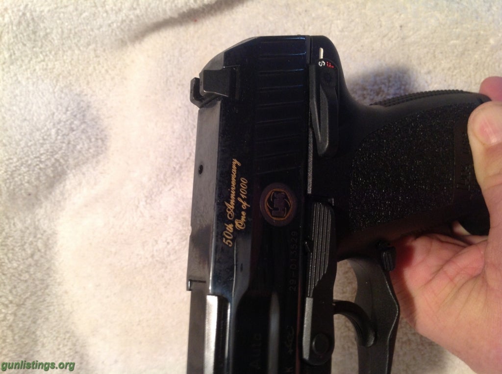 Pistols Heckler & Koch. 1of 1000.  45 ACP. 50 Th Ann