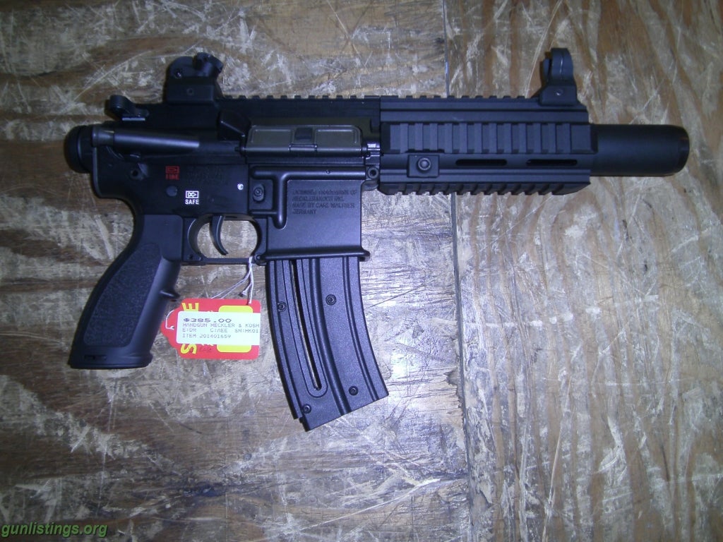 Pistols HK 416 .22LR AR-15 Style Pistol
