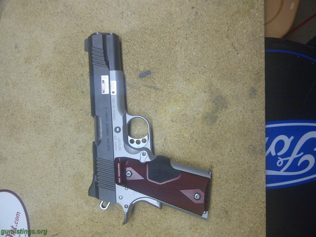 Pistols Kimber Custom Crimson Carry II