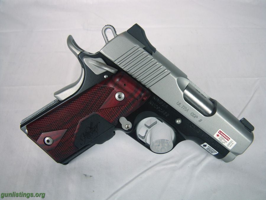 Pistols Kimber Ultra CDP II 1911 Crimson Trace 45ACP 3