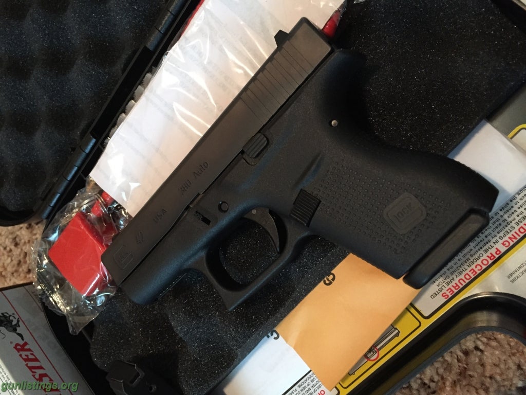 Pistols New Glock 42 With Extras