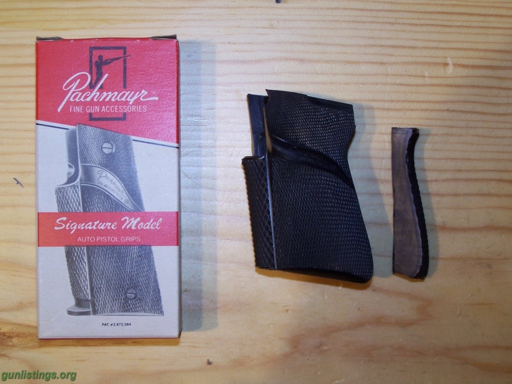 Pistols Pachmayr Grips/ Walther PPK/S