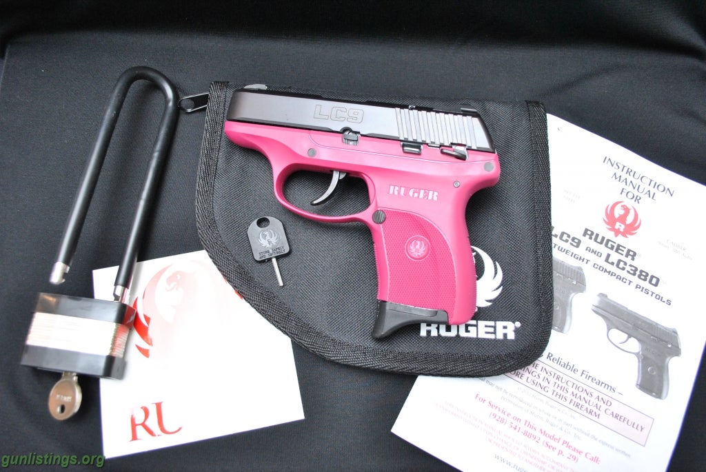 Pistols Ruger LC9 - 9mm - Raspberry Frame