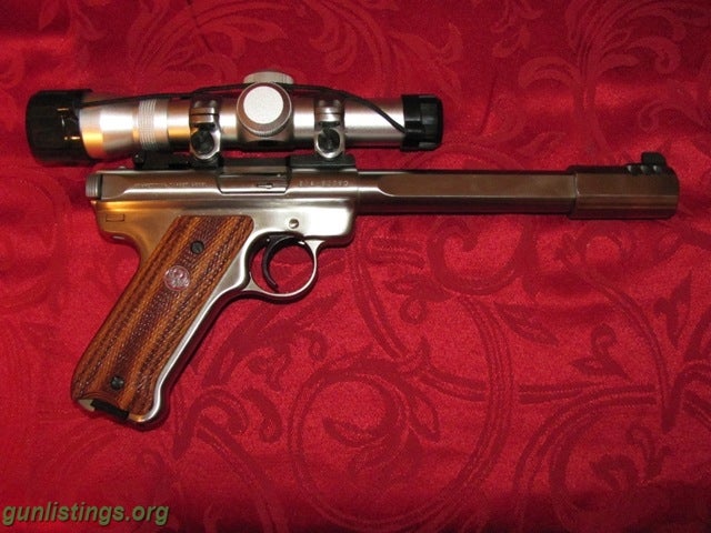 Pistols Ruger Mark II 22 Competition Target Model