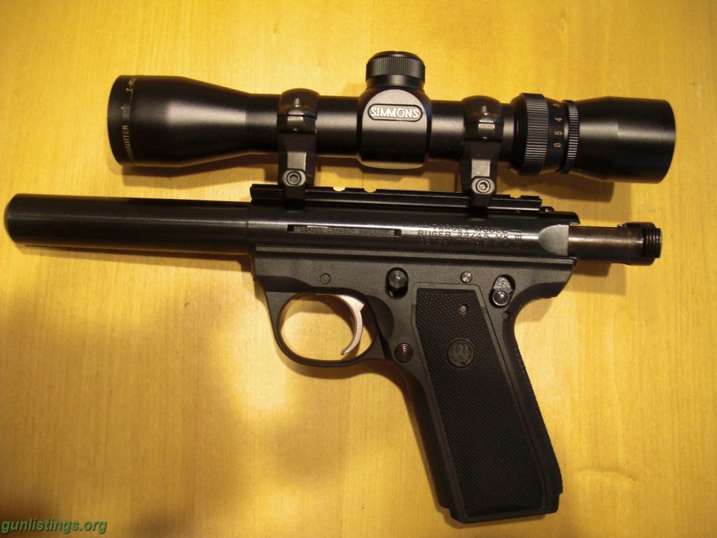 Pistols RUGER MK III 22LR
