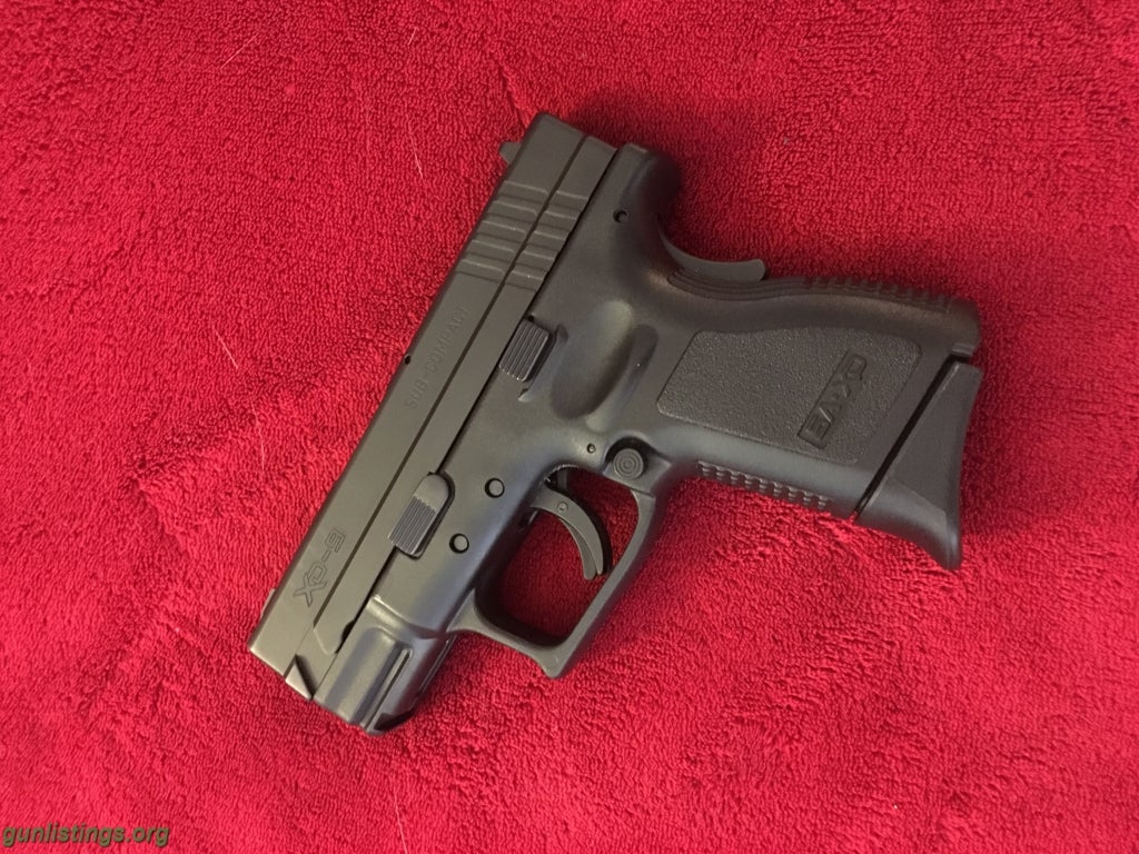 Pistols Springfield XD 9mm Subcompact