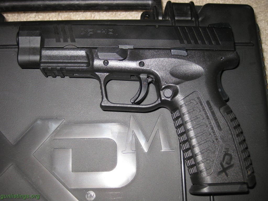 Pistols JUST REDUCED!!Springfield XDM40 FS. Will Trade For 1911