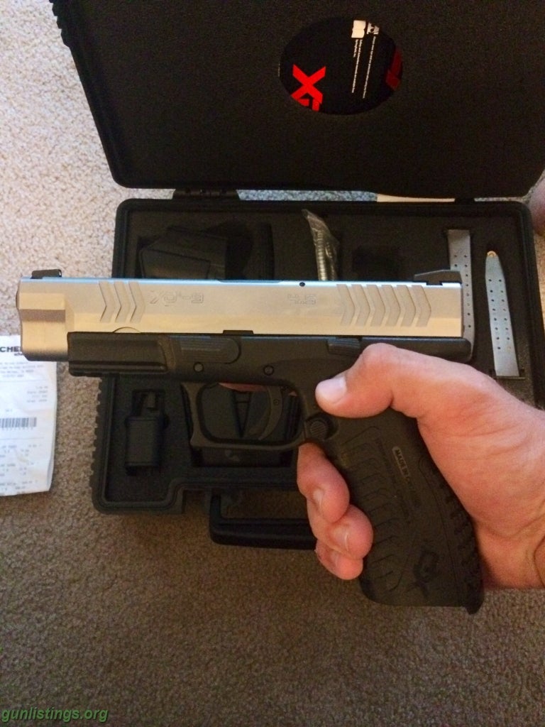Pistols Springfield XDM 9mm Bitone 4.5