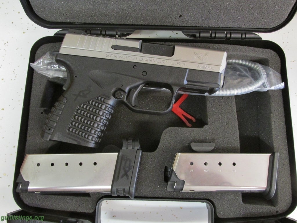 Pistols Springfield XDS 45acp 3.3 Essentials Pkg, Bi Tone NEW