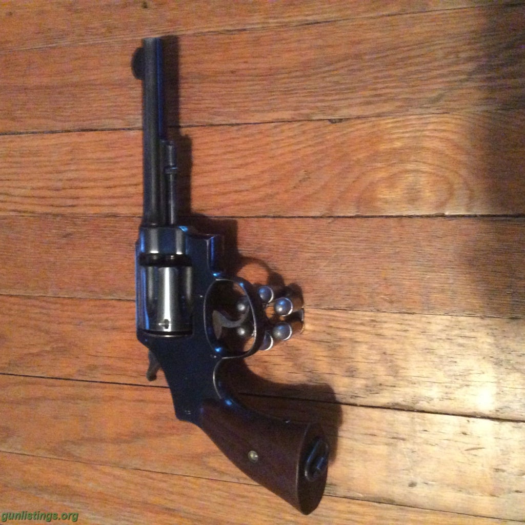 Pistols S&W M1917 45acp WW1 Revolver