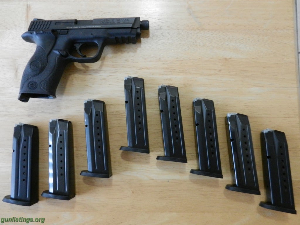 Pistols S&W M&P 9mm Threaded & 9mm Compact (both With CT & NS)