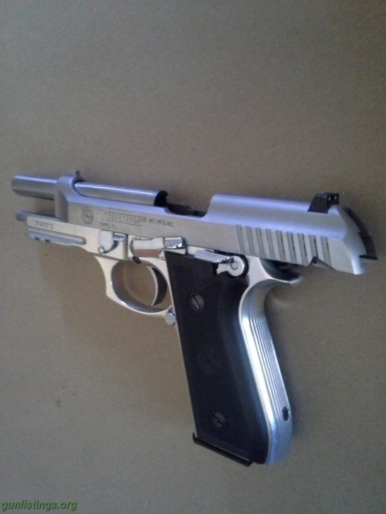 Pistols Taurus PT92 ASF Stainless Steel 9mm