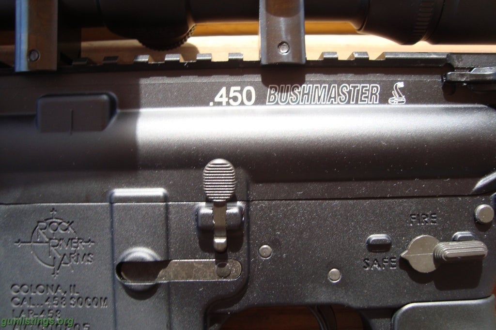 Rifles 450 Bushmaster Ready To Hunt With 10 Boxes Of Ammo