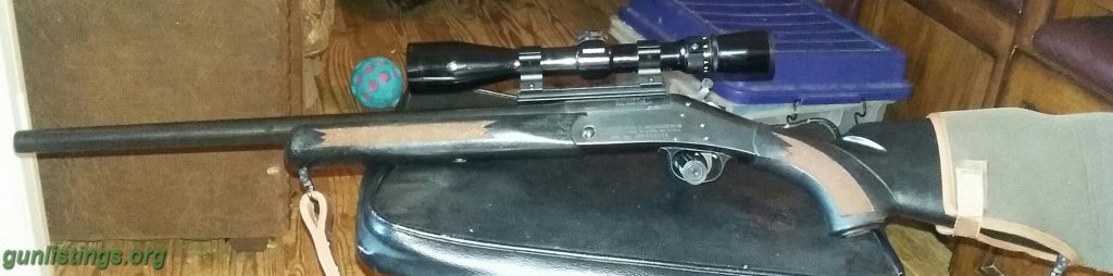 Rifles ** H&R Handi Rifle .444 Marlin W/ Scope & Ammo