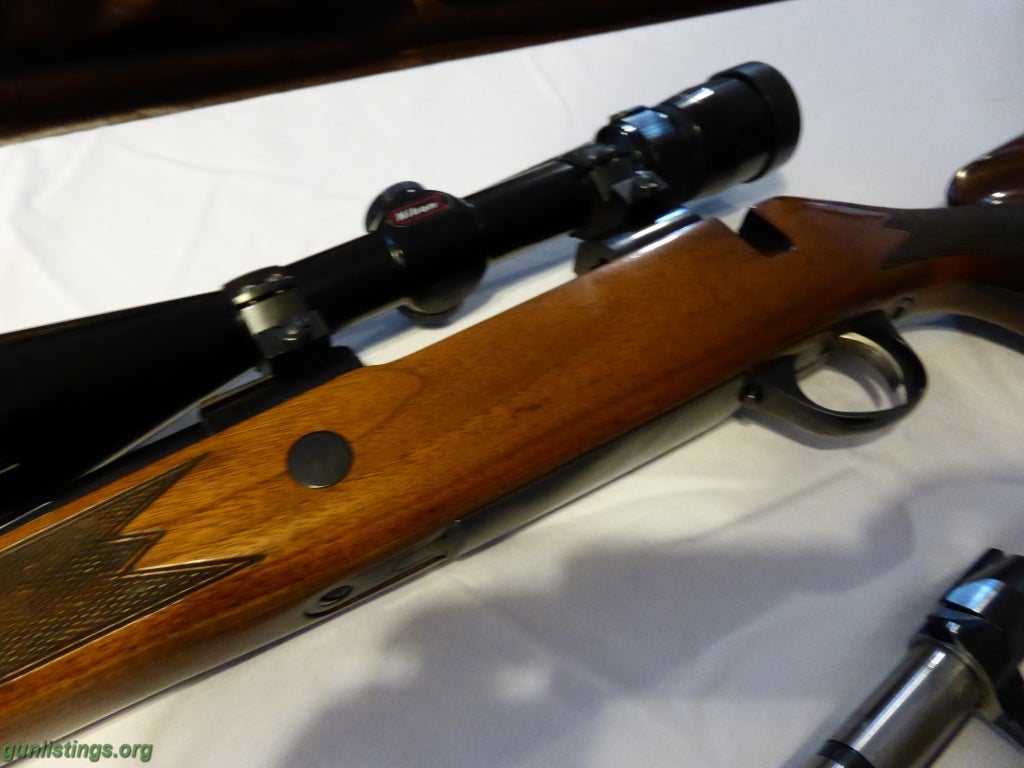 Rifles SAKO 7mm Winchester Mag LH/3-9 Nikon Scope
