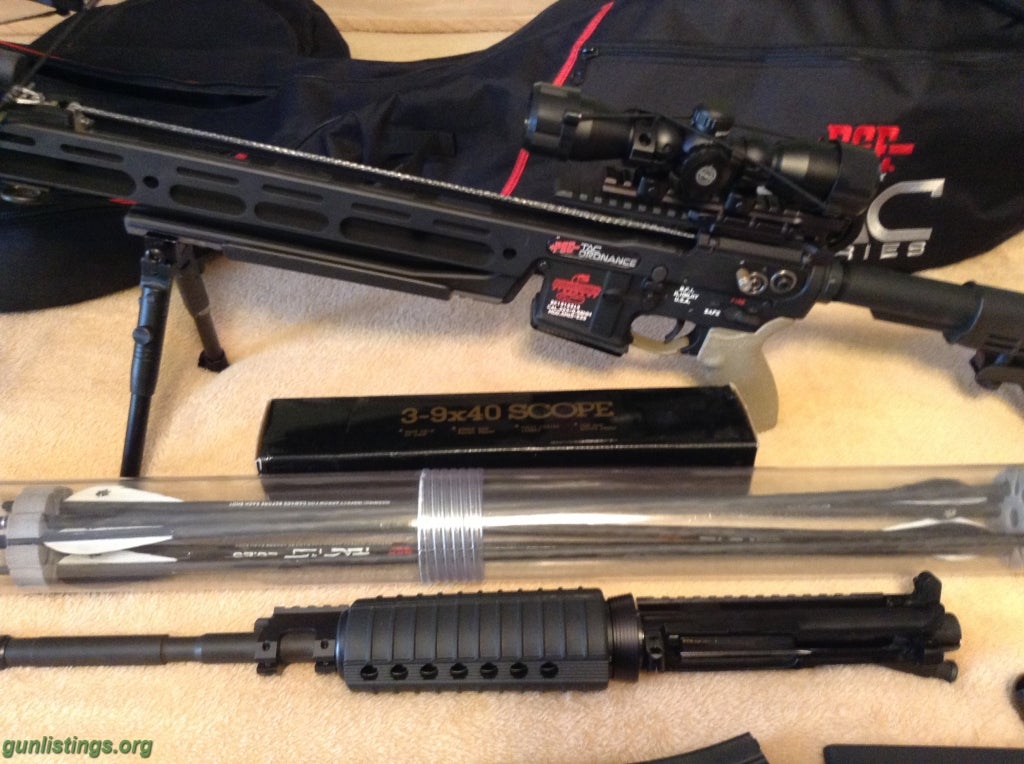 Rifles AR15 W/Crossbow