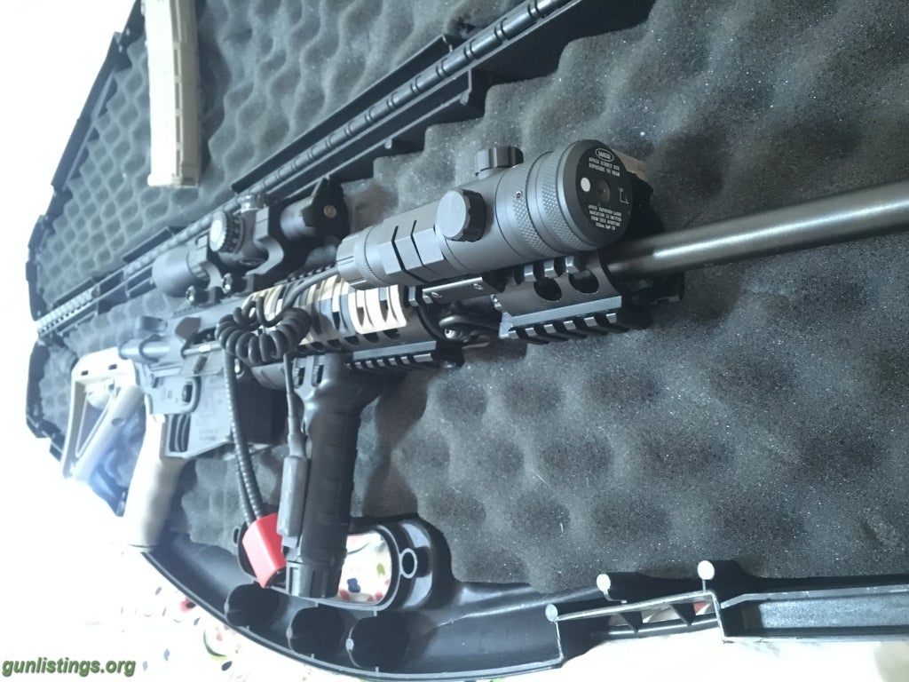 Rifles Bushmaster C15 W/ Leopold Scope And Holographic Site