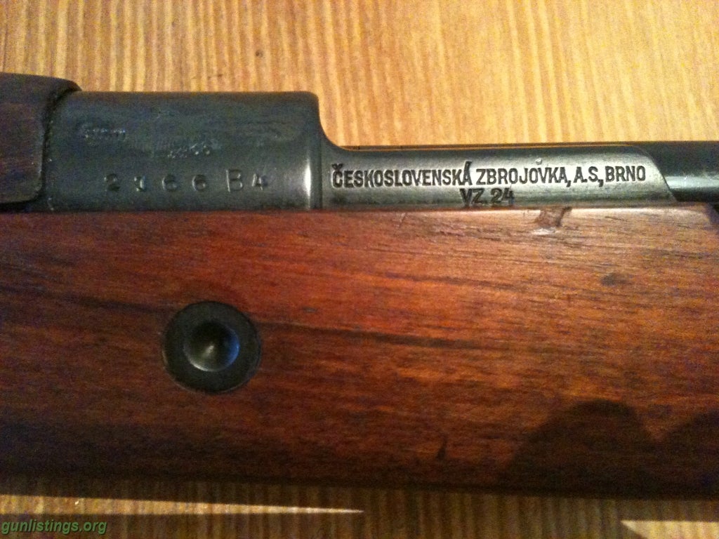 Rifles Czech Brno VZ-24 8mm Mauser, Great Condition
