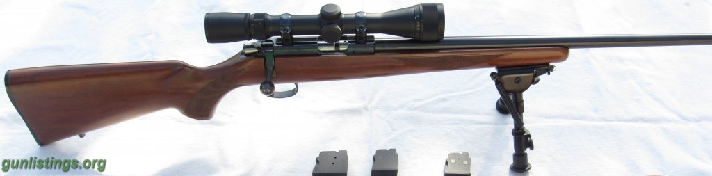 Rifles CZ-USA MODEL 455 AMERICAN Rifle ,THREE BARREL SET..