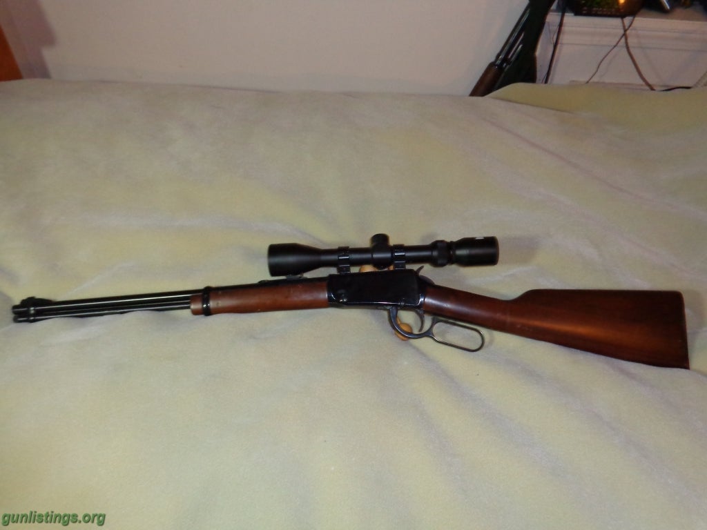 Rifles Henry Lever 22lr With 3x9 Bushnell Scope