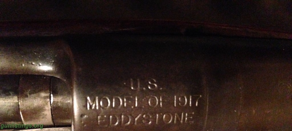 Rifles Model 1917 US Military Eddystone 30.06