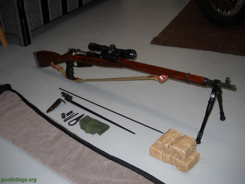 Rifles Mosin Nagant 91/30 Scoped