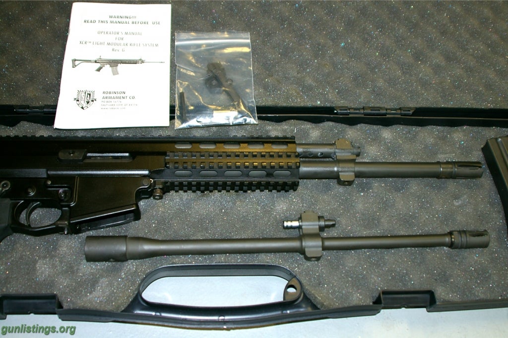 Rifles Robinson Arms XCR-L 5.56 Nato & 6.8 SPC Multi Caliber