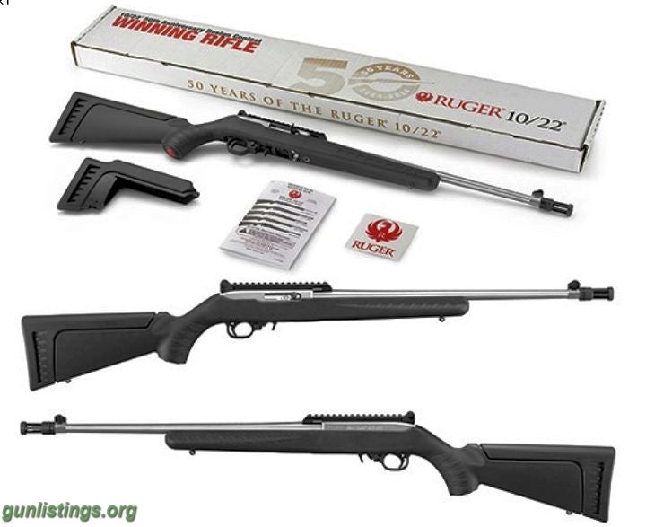 Rifles Ruger 10/22 50th Anniversary