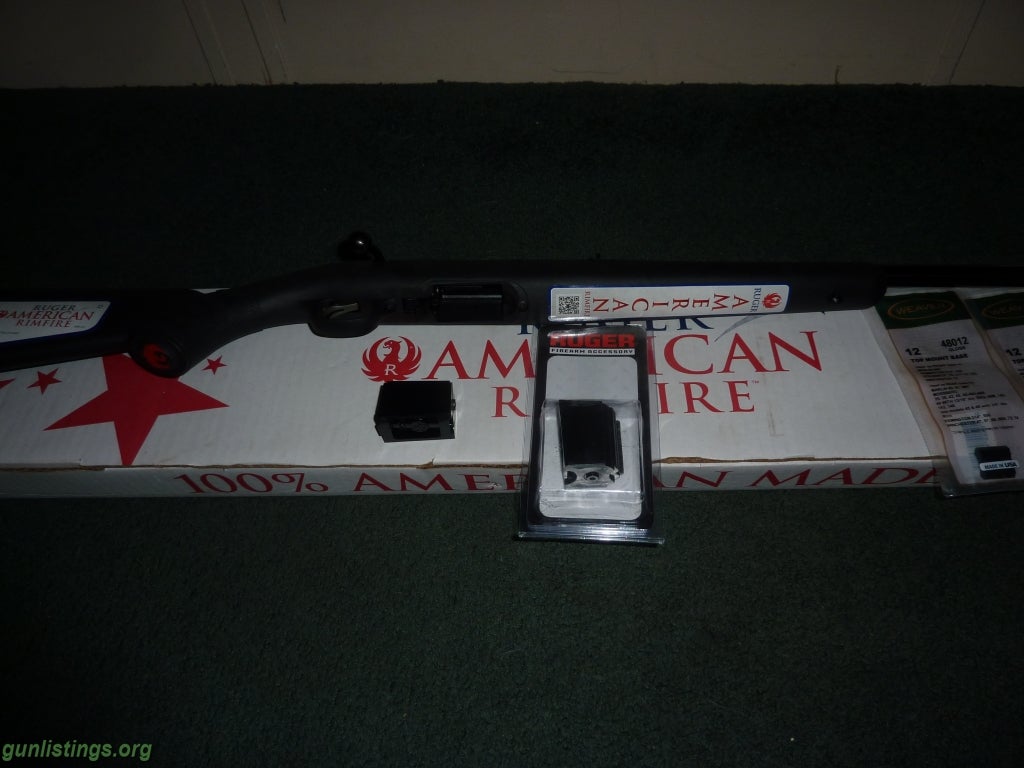 Rifles RUGER AMERICAN 22 MAG NEW IN BOX