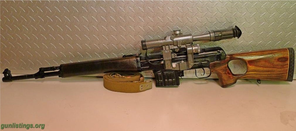 Rifles Russian Dragunov Tiger SVD 7.62x54 $2400/partial Trade