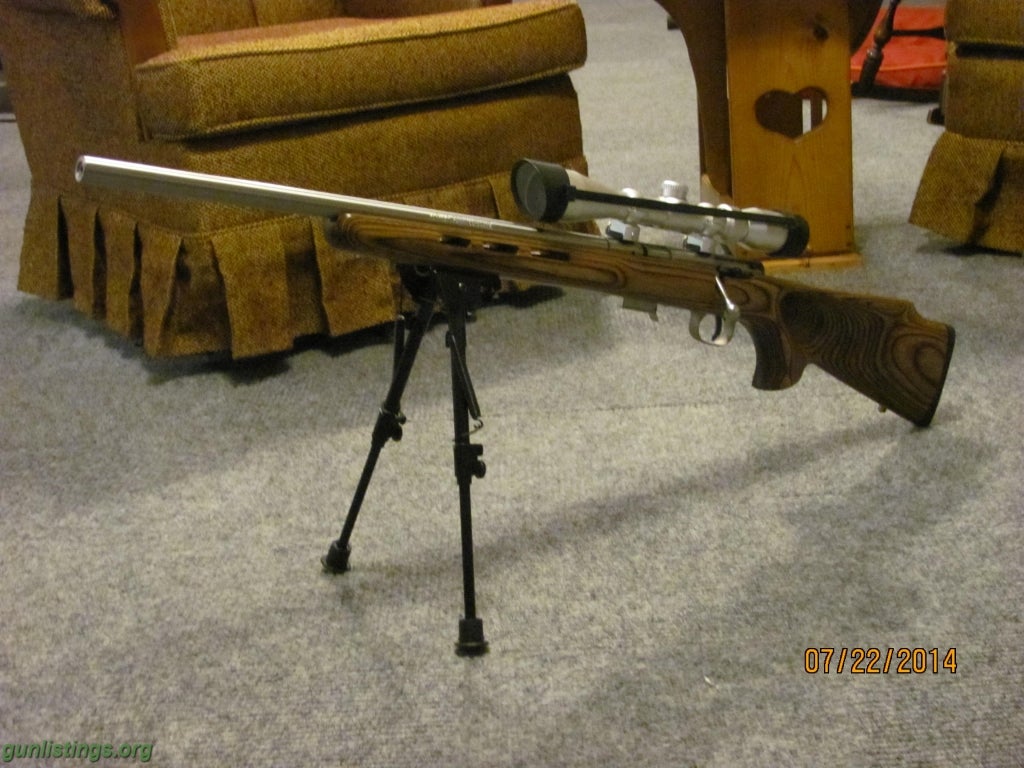 Rifles Savage Model 93r17 Left Hand Thumbhole Stock