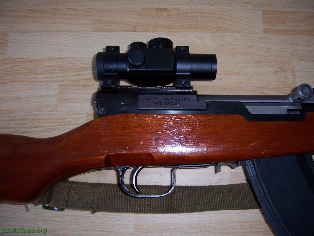 Rifles SKS With Bushmaster Red Dot Scope W/ Case