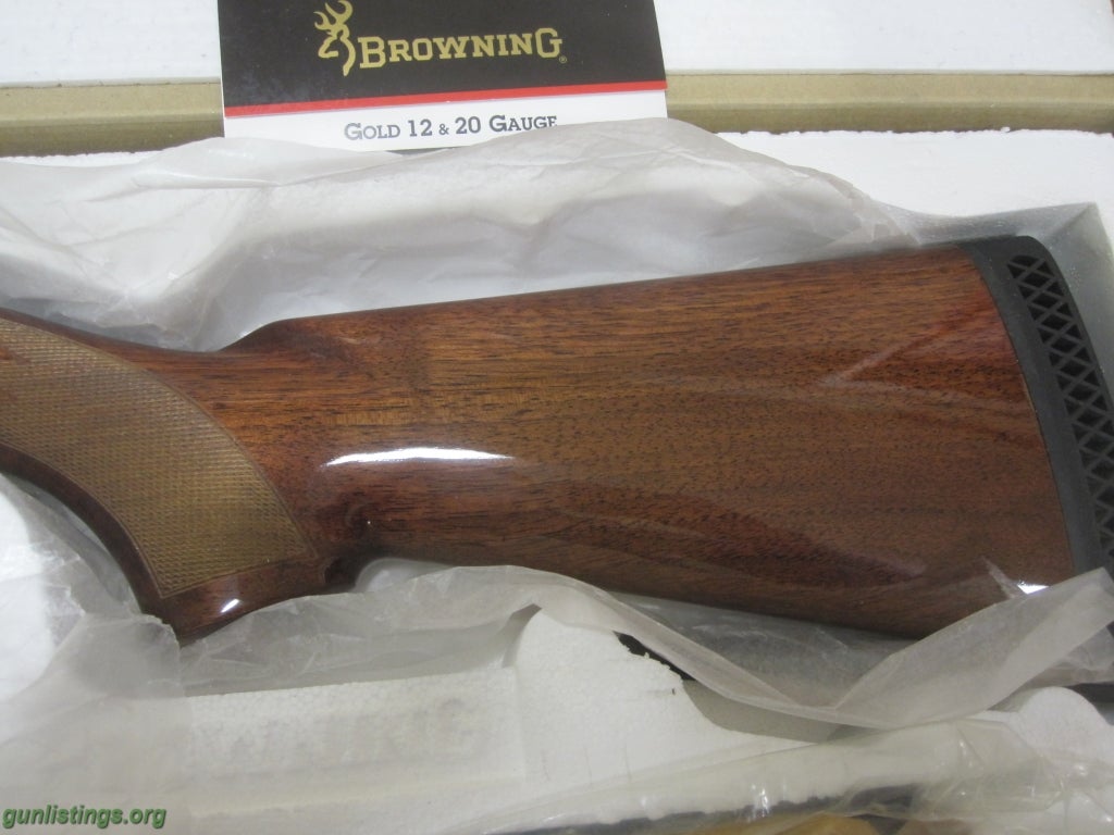 Shotguns Browning Gold Hunter NIB