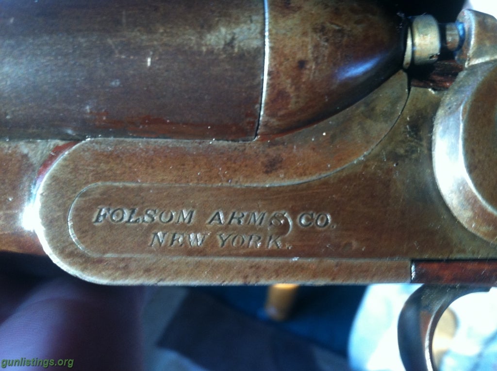 Shotguns Folsom Arms 12 Ga. Double Barrel Coach Gun