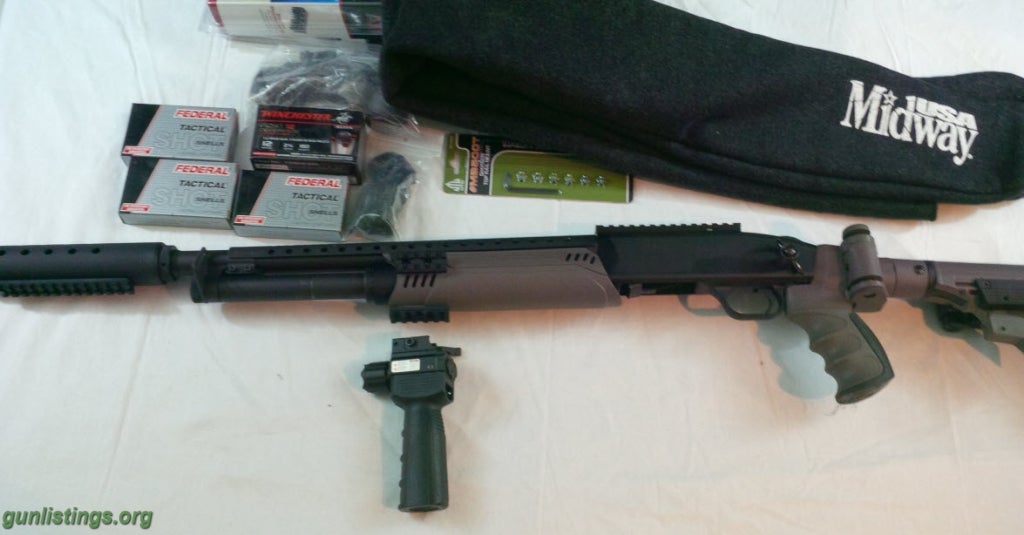 Shotguns Mossberg 12 Ga. Special Purpose/Pistol Grip/ Folding St
