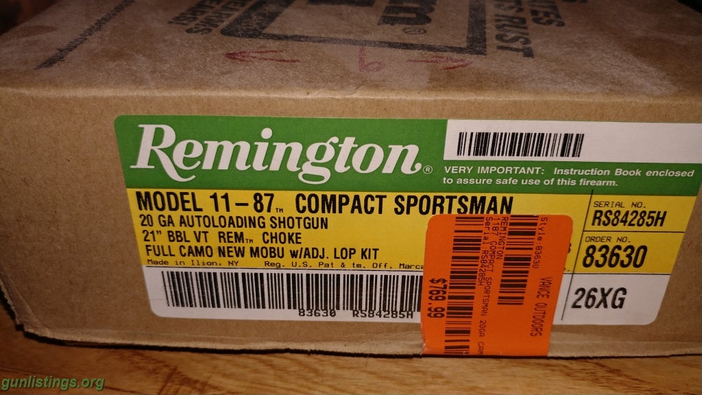 Shotguns Remington11. 87