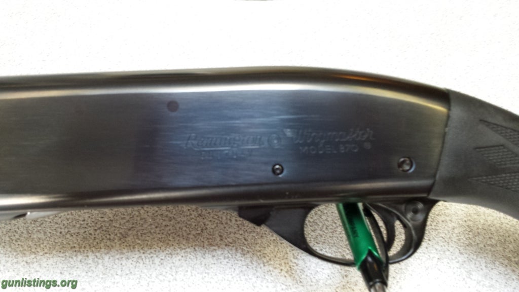 Shotguns Remington 870 12ga Wingmaster Vent Rib Imp Barrel