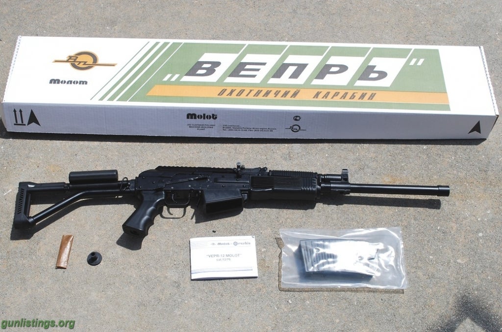 Shotguns Vepr-12, Russian 12 Ga Shotgun BNIB