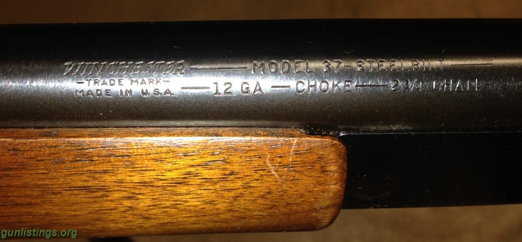 Shotguns Winchester 37 Steelbilt - 12 Gauge