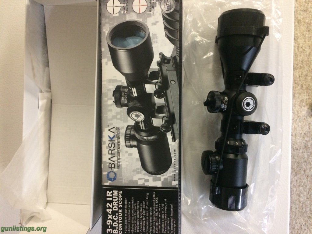 Accessories 3 Scopes And 1 Red Dot For Sale